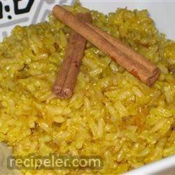 ndian Rice (Pulao)