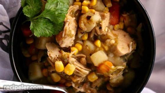 New Mexican Green Chile Chicken Stew