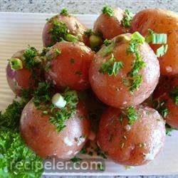 New Potatoes with Caper Sauce