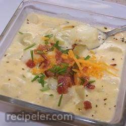 Nikki's Creamy Crock Pot Potato Soup