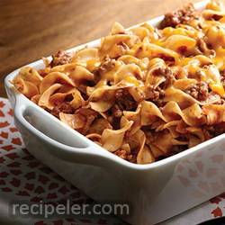 no yolks® beef noodle casserole