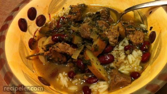 Not-Quite-Persian Ghormeh Sabzi (Green Stew) for the Slow Cooker