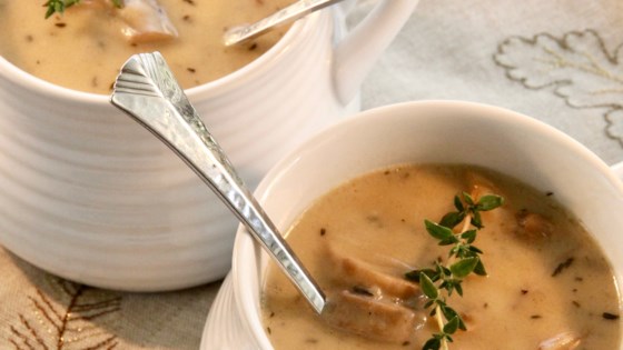 nstant pot® creamy mushroom soup
