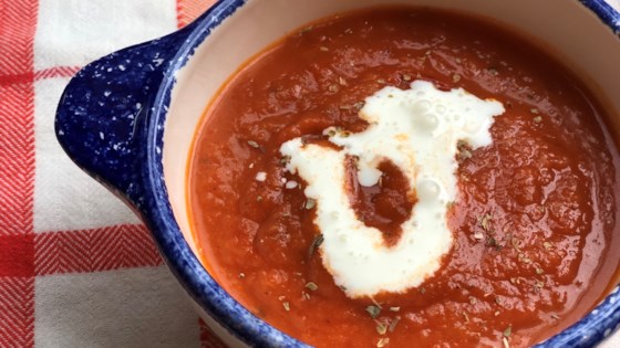 Nstant Pot&#174; Easy Vegan Tomato And Basil Soup