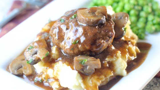 Nstant Pot&#174; Salisbury Steak With Onion And Mushroom Gravy