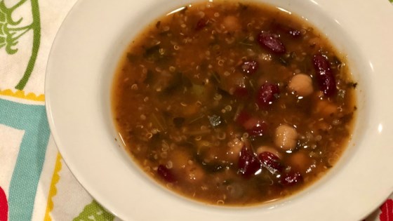 nstant pot® vegan quinoa and kale minestrone soup