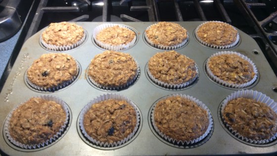 Oatmeal-banana Muffins