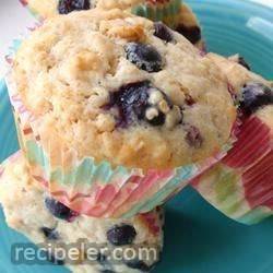 oatmeal blueberry muffins