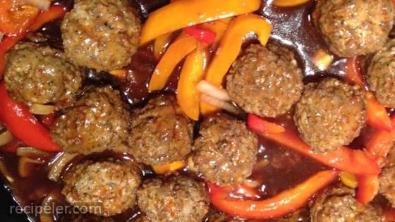 Oh So Easy Sweet and Sour Meatballs