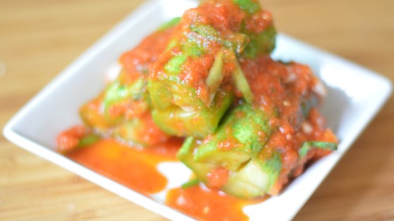 Oi Sobagi (korean Cucumber Kimchi)
