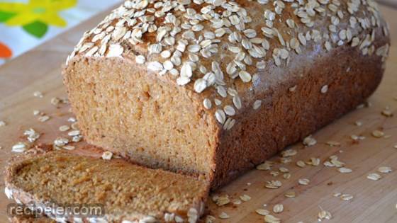 Old-Fashioned Oatmeal Brown Bread
