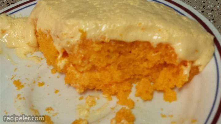 Orange Cream Cake