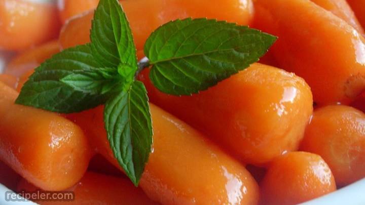 orange glazed carrots