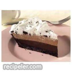 oreo® triple layer chocolate pie