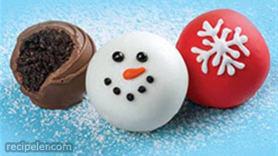OREO Snowman Cookie Balls