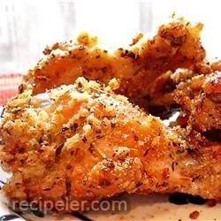 Oven Fried Chicken Wings