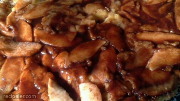 oven pancake with apples