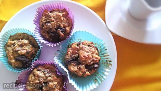 Panettone Muffins with Chocolate