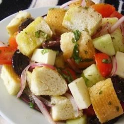 panzanella salad (bread salad)