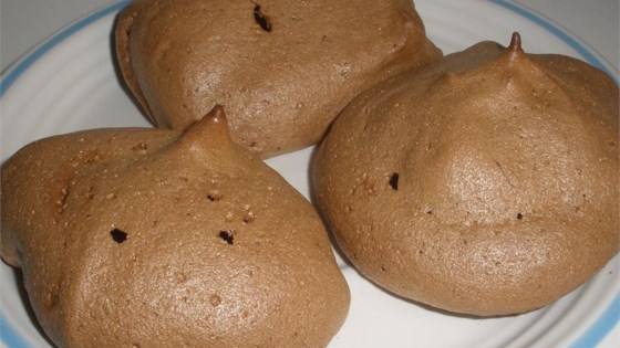 Passover Chocolate Chip Cocoa Meringues