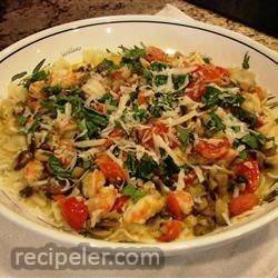 Pasta With Shrimp, Oysters, And Crabmeat