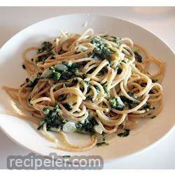 Pasta With Spinach Sauce