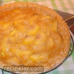 Peach Cream Pie