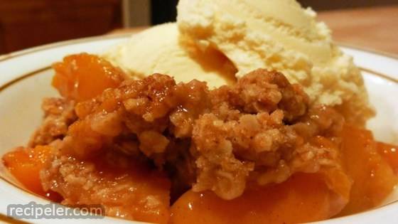 Peach Crisp