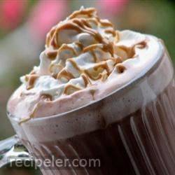 peanut buttercup hot chocolate