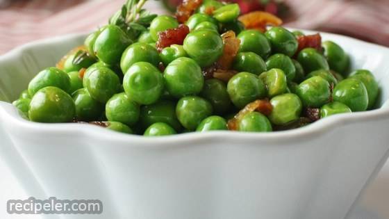 Peas and Pancetta