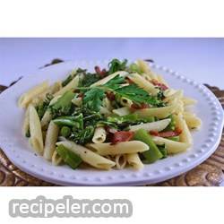 penne with garlicky broccolini