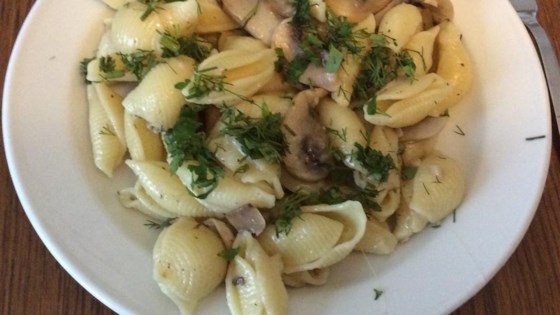 penne with mushrooms
