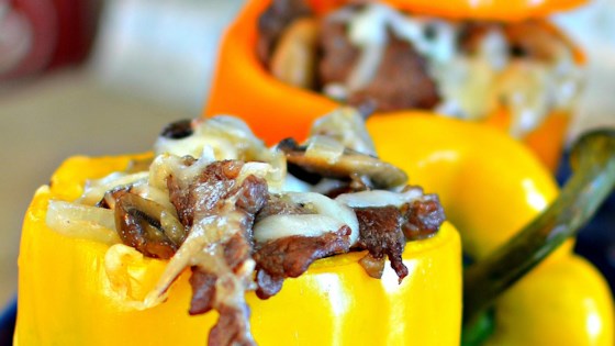 philly cheesesteak stuffed peppers