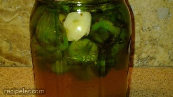 Pickled Padron Peppers