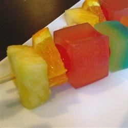 Pineapple Peach Jell-o&#174; Shots