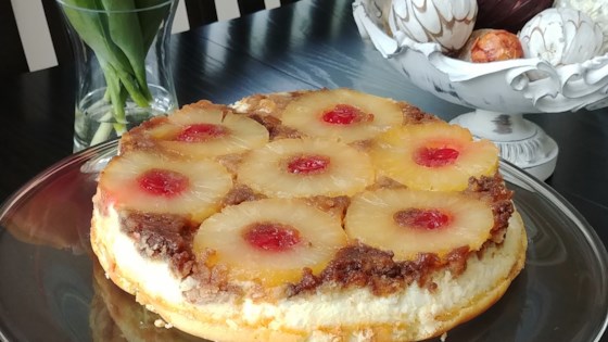 pineapple upside-down cheesecake