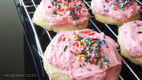 Pink cing Cookies