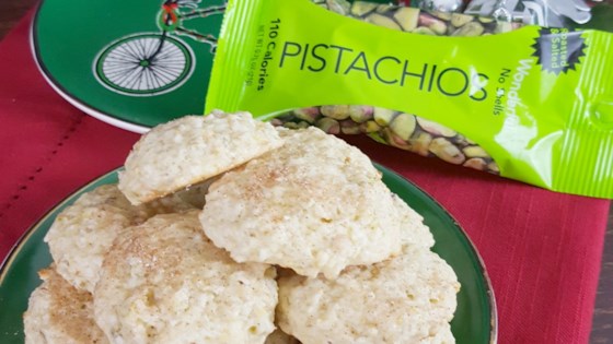 pistachio and coconut cookies