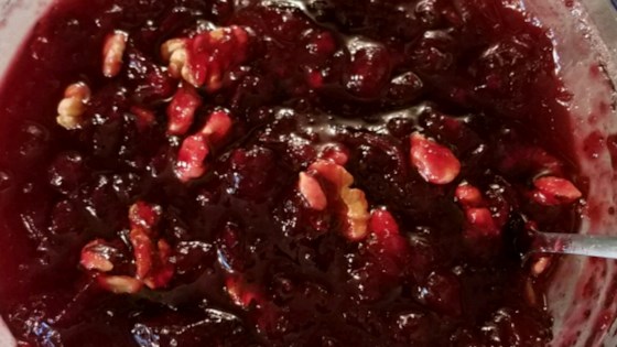 Pomegranate Cranberry Sauce/relish