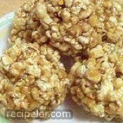 Pop's Molasses Popcorn Balls and Taffy