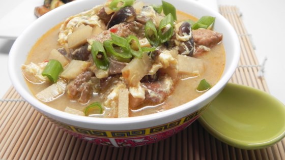 Pork And Bamboo Shoot Soup With Cloud Ear