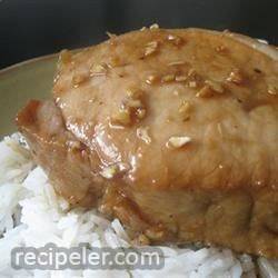 Pork Chops with Tangy Honey Sauce