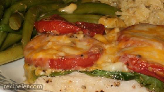 Pork Chops with Tomatoes and String Beans