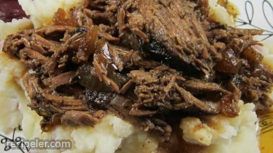 Pot Roast with Balsamic Onions