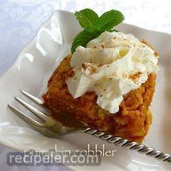 pumpkin cobbler