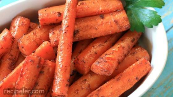 Quick and Easy Baked Carrots