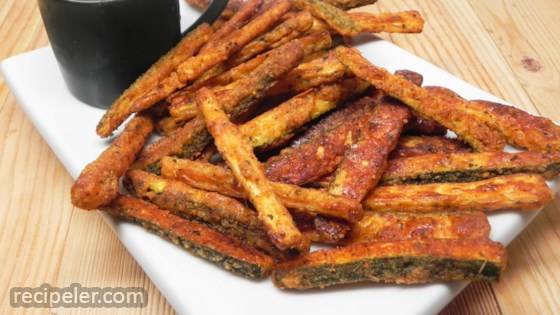 Quick and Easy Parmesan Zucchini Fries