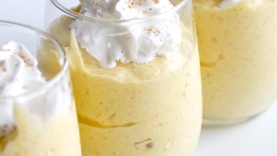 quick and easy pumpkin mousse