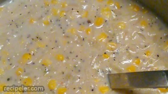 Quick and Hearty Corn Chowder