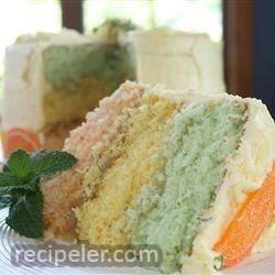 rainbow citrus cake